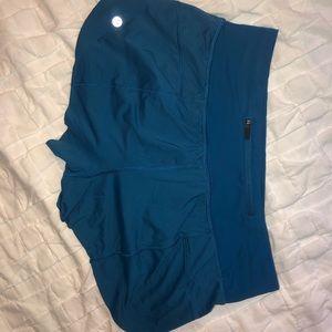 Teal Lululemon Shorts (Similar to Speed Shorts)